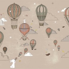 Tapet Air Baloon story, personalizat, VLAdiLA