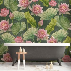 Tapet The Pond (green), personalizat, VLAdiLA