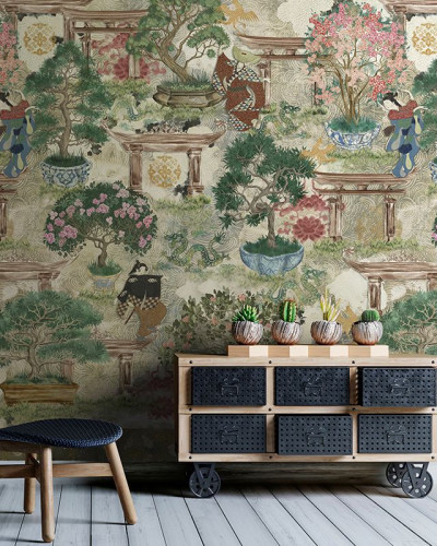 Tapet cu design japonez - Japanese Diaries