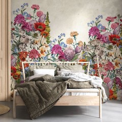 Tapet Spring Mural (Cream), personalizat, VLAdiLA
