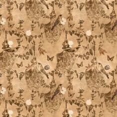 Tapet Majestic Memoir in powder cream, personalizat, VLAdiLA
