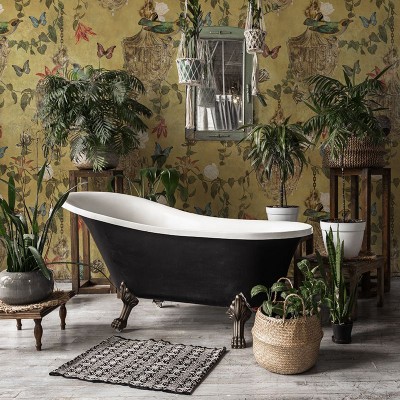 Tapet cu design floral opulent, Majestic Memoir Classic