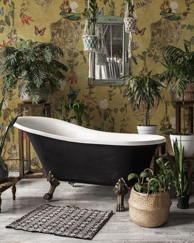 Tapet cu design floral opulent, Majestic Memoir Classic