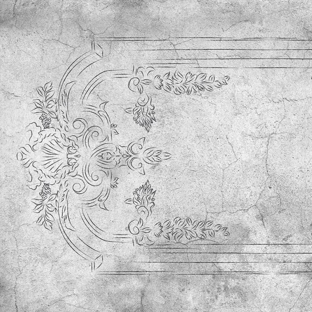 Tapet cu design clasic, decorat cu detalii ornamentale. Se poate utiliza în living, dormitor sau alte camere ale casei.