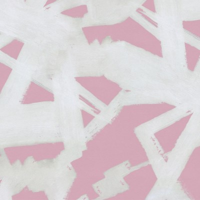 Wallpaper cu dungi roz delicate, design minimalist perfect pentru dormitor
