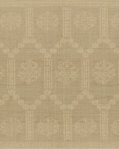 Tapet Borangic (nisip) cu un design geometric elegant, cu un aspect subtil, inspirat de tesaturile naturale.