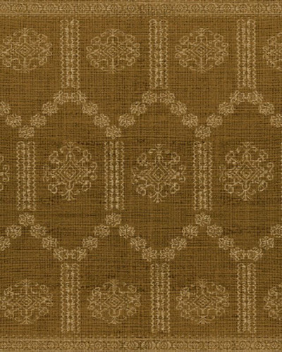 Tapet Borangic (pământ) cu model geometric inspirat din tradiția românească