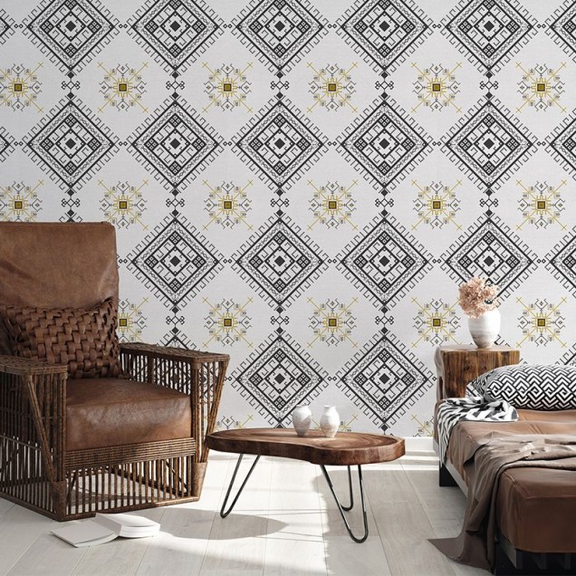 Tapet cu design geometric modern Izvor