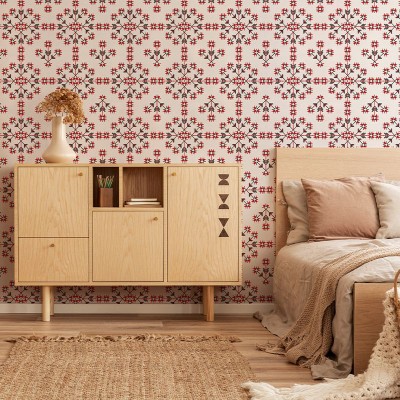 Tapet cu design geometric abstract, Arborele Cosmic