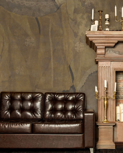 Tapet decorativ Marame (apus) cu un design minimalist, perfect pentru a crea o atmosferă relaxantă și confortabilă.