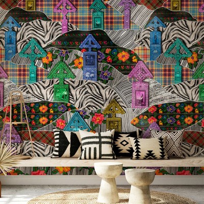 Tapet Speranță, tapet modern cu design unic, tapet cu modele, tapet cu culori vibrante, tapet pentru living, tapet pentru dormitor