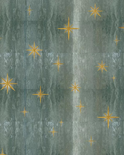 Stars Olive (textured), VLAdiLA