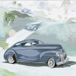 Retro cars (blue), VLAdiLA