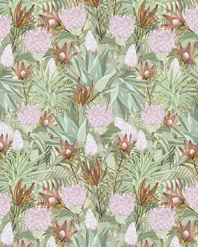 Tapet Conebush Safari cu design exotic