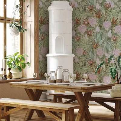 Tapet Conebush Safari cu design exotic