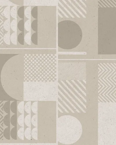 Tapet La peau cu design geometric minimalist