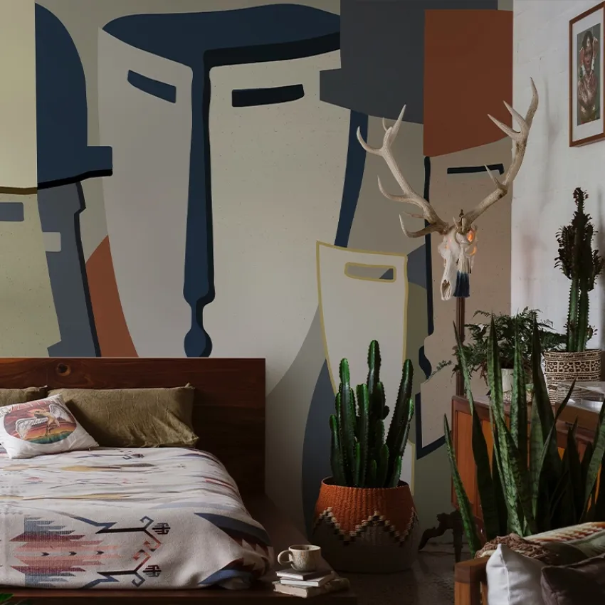 Le savoir  cu design abstract,  perfect pentru a adăuga o notă de modernitate și rafinament oricărei camere.
