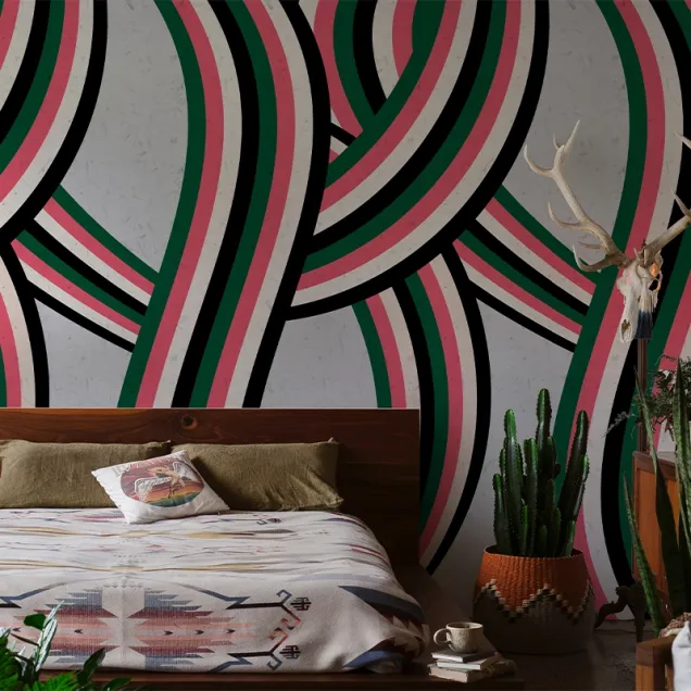 Tapet cu design geometric, Inspiration VLAdiLA