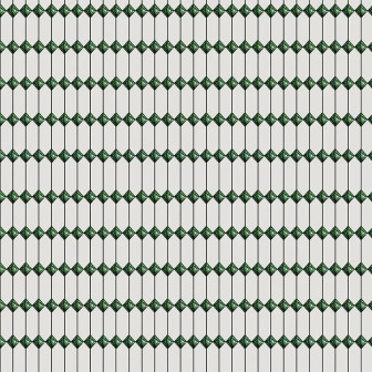 Tapet decorativ cu design geometric verde