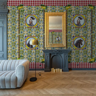 Tapet personalizat cu design regal