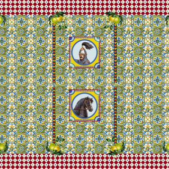 Tapet personalizat cu design regal