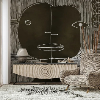 Fototapet cu design abstract, stil modern