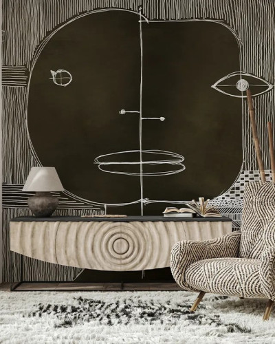 Fototapet cu design abstract, stil modern