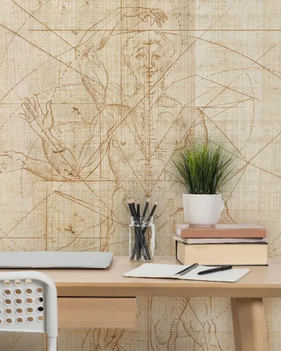 Wallpaper personalizat cu design inspirat din 