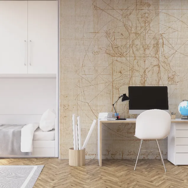 Wallpaper personalizat cu design inspirat din 