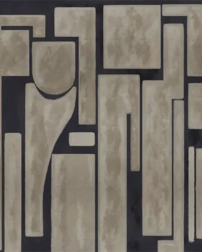 Fototapet personalizat cu design abstract modern in living