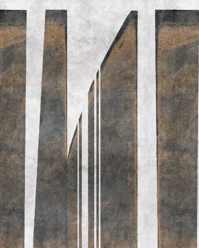 Tapet abstract cu design modern în interior elegant