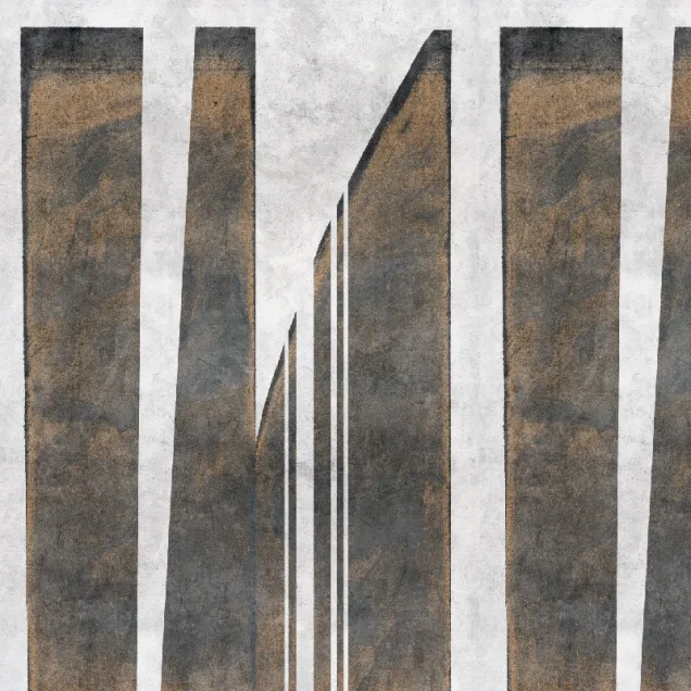 Tapet abstract cu design modern în interior elegant