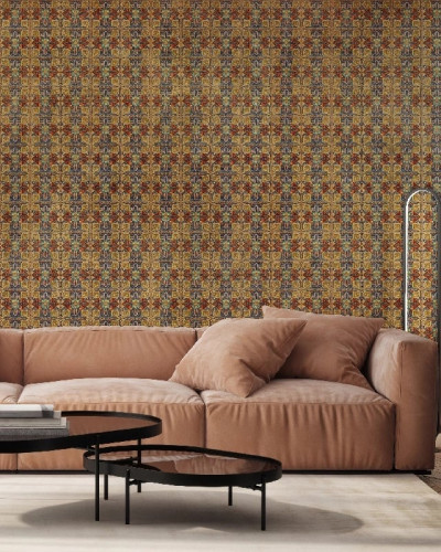 Tapet cu model complex pentru decor interior sofisticat