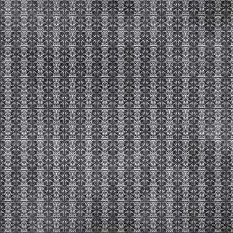 Fototapet cu model geometric vintage în tonuri de negru și alb