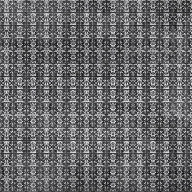 Fototapet cu model geometric vintage în tonuri de negru și alb