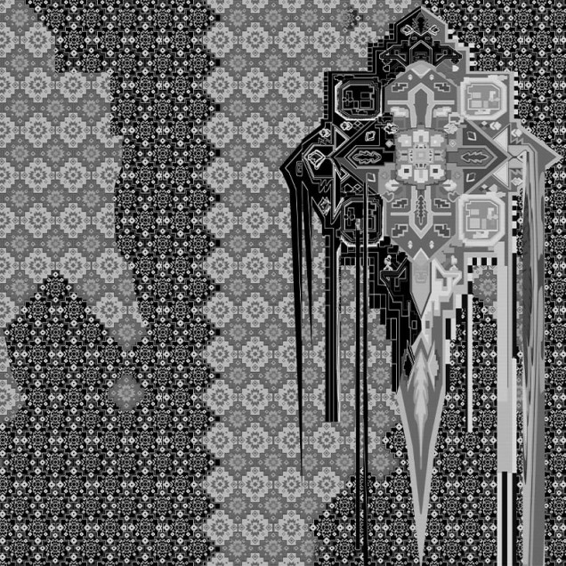Fototapet abstract personalizat cu design complex