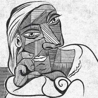 Fototapet personalizat cu design cubist, stil 