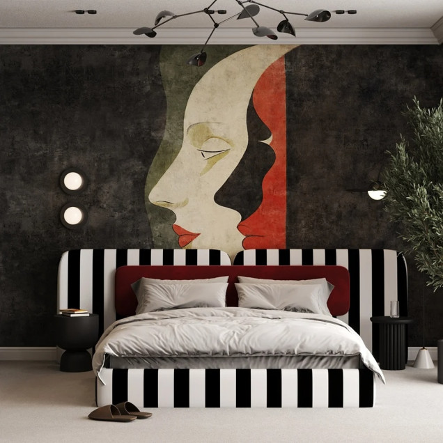 Fototapet personalizat cu design abstract modern