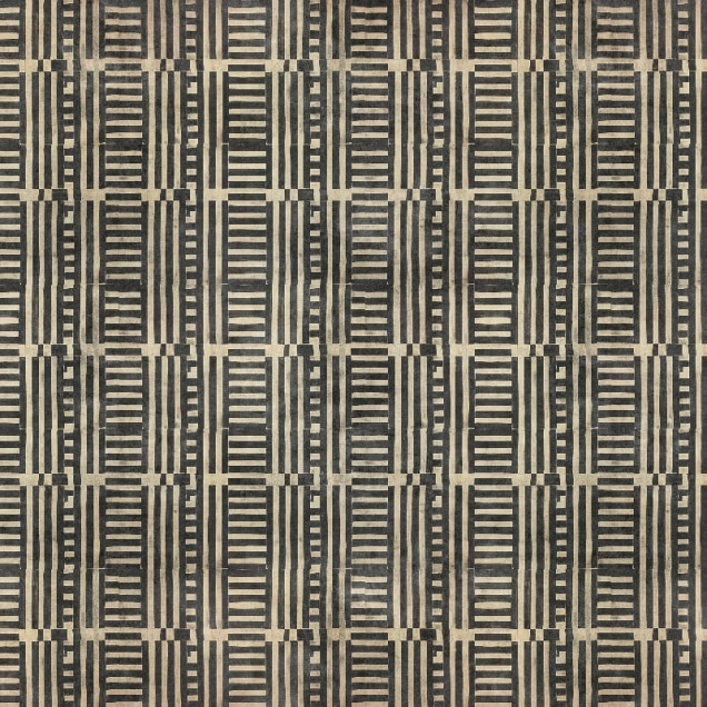 Tapet modern cu design geometric în baie
