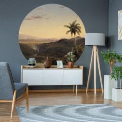 Fototapet rotund The Americas, 142.5cm diametru, WallArt