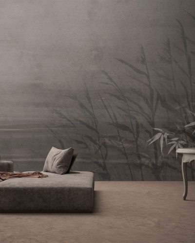 Tapet cu design modern Botany Stories BOS1.07.1 - YO2, cu model delicat de plante.