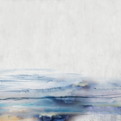 Wallpaper cu design abstract in nuante de albastru si gri