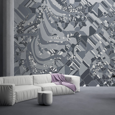Tapet geometric abstract Rarity Sense LJ1.01.2 - YO2 design.