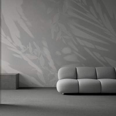 Tapet Murk Nightfall MUN1.03.1 - YO2 design, cu textura ce imită umbra unor frunze.