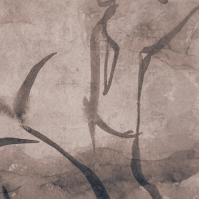 Tapet modern cu design abstract in nuante neutre, perfect pentru un living minimalist