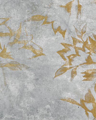 Tapet modern cu accente de aur, design Romantic Traces