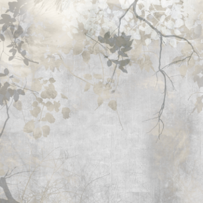 Tapet modern cu design de crengi si frunze, Stage Sets STS1.04.1 - YO2 design.