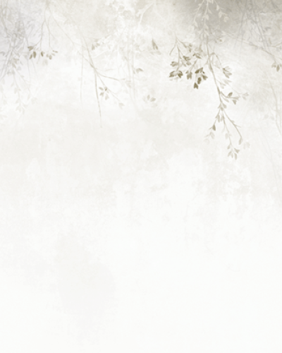 Wallpaper minimalist cu ramuri delicate de culoare gri