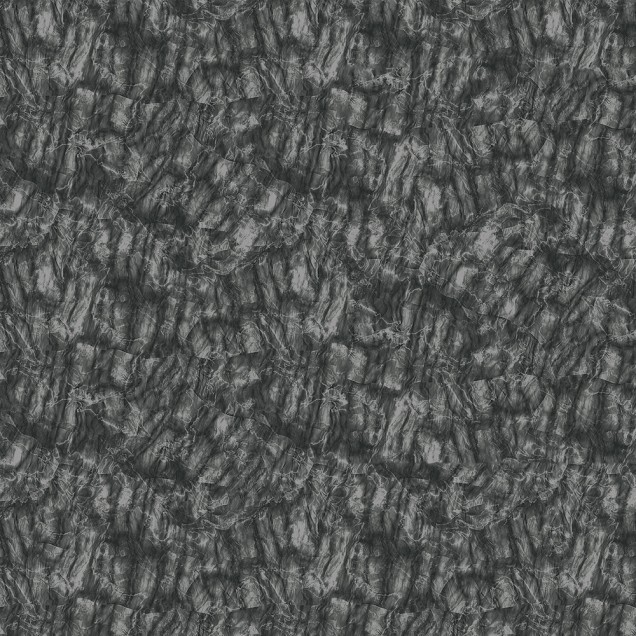Tapet cu aspect de marmură gri și argintiu, Chic Veneers CV1.05, Iron Silver - YO2 design.