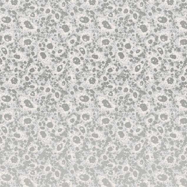 Tapet Dapper CV1.09, Iron Silver - YO2 design, cu model abstract, cercuri de diferite dimensiuni pe o suprafață gri deschis.